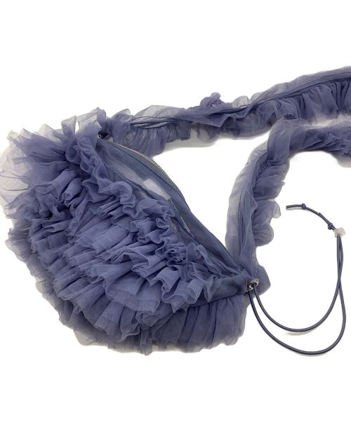 Snidel（スナイデル）Snidel (スナイデル) フリルバッグ パープルの古着・服飾アイテム