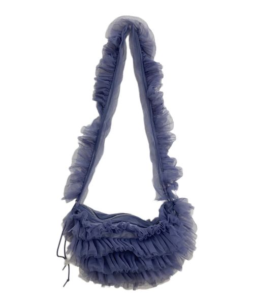 Snidel（スナイデル）Snidel (スナイデル) フリルバッグ パープルの古着・服飾アイテム