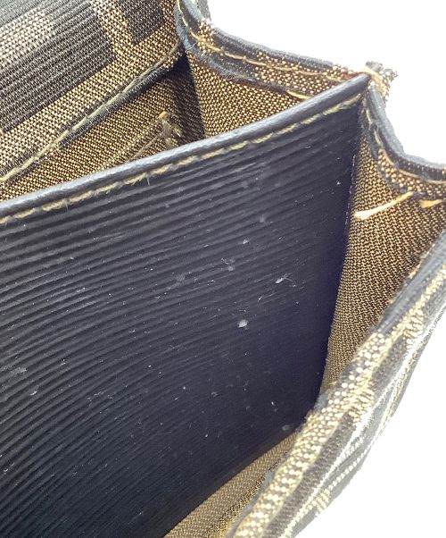 FENDI（フェンディ）FENDI (フェンディ) FENDI ズッカショルダーバッグ ブラウンの古着・服飾アイテム