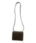 FENDI (フェンディ) FENDI ズッカショルダーバッグ ブラウン：68000円