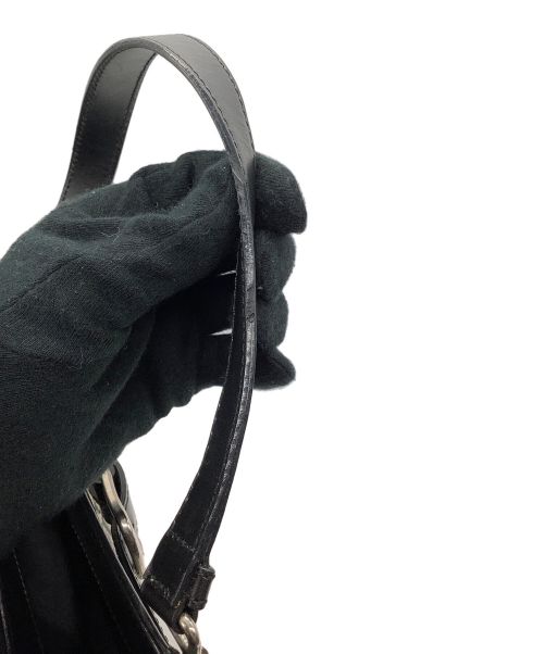 Christian Dior（クリスチャン ディオール）Christian Dior (クリスチャン ディオール) ハンドバッグ ブラックの古着・服飾アイテム