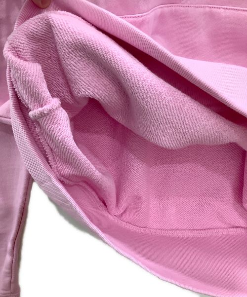 maison kitsune（メゾンキツネ）maison kitsune (メゾンキツネ) MAISON KITSUNE　プルオーバーパーカー ピンク サイズ:Sサイズの古着・服飾アイテム