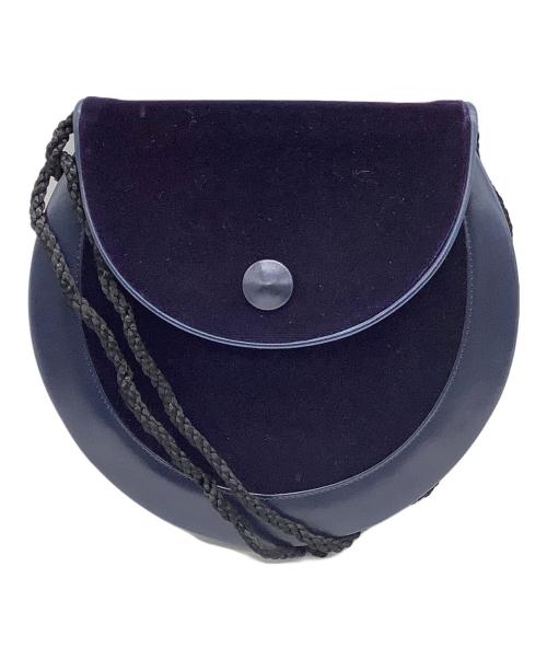 Yves Saint Laurent（イヴサンローラン）Yves Saint Laurent (イヴサンローラン) Yves Saint Laurent　ヴィンテージショルダーポーチ ネイビーの古着・服飾アイテム
