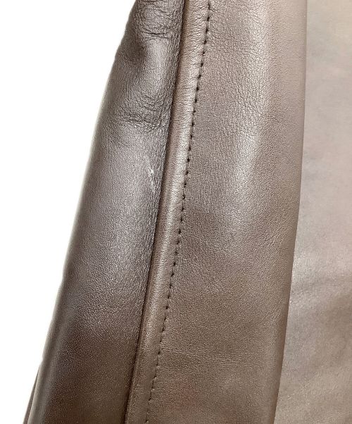 HOUSTON（ヒューストン）HOUSTON (ヒューストン) A2フライトジャケット ダークブラウン サイズ:38Rの古着・服飾アイテム