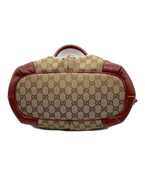 GUCCI（グッチ）GUCCI (グッチ) GUCCI　ディアマンテ　スーキー　ハンドバッグ　 ベージュの古着・服飾アイテム