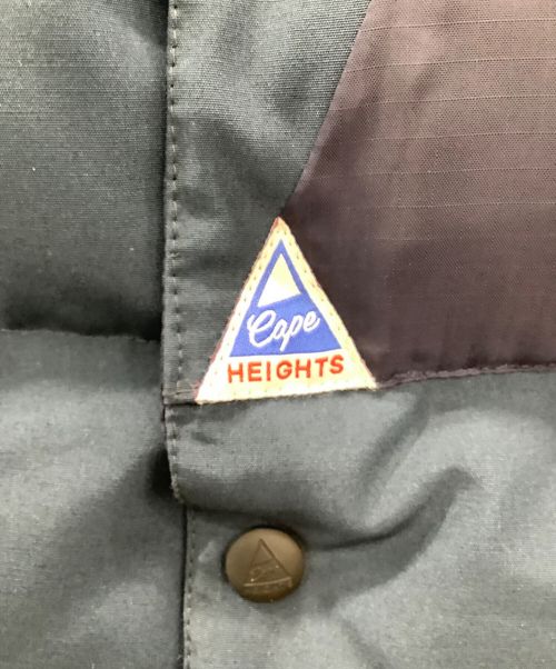 Cape HEIGHTS（ケープハイツ）Cape HEIGHTS (ケープハイツ) CAPE HEIGHTS　ダウンベスト ネイビー サイズ:XSの古着・服飾アイテム