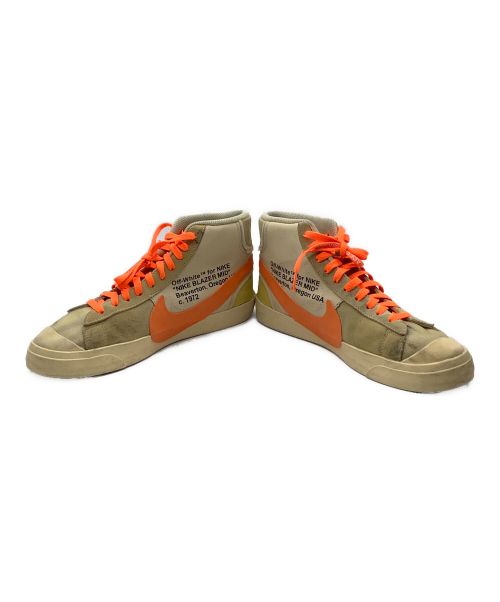 NIKE（ナイキ）NIKE (ナイキ) OFFWHITE (オフホワイト) NIKE×OFFWHITE BLAZER MID カーキ サイズ:UK10の古着・服飾アイテム