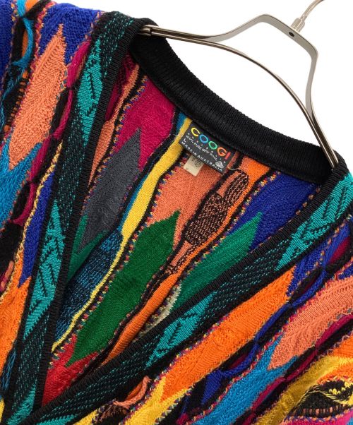 Coogi（クージー）Coogi (クージー) オーストラリアンカーデ マルチカラー サイズ:Lの古着・服飾アイテム