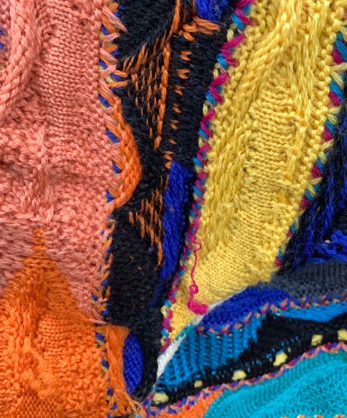 Coogi（クージー）Coogi (クージー) オーストラリアンカーデ マルチカラー サイズ:Lの古着・服飾アイテム