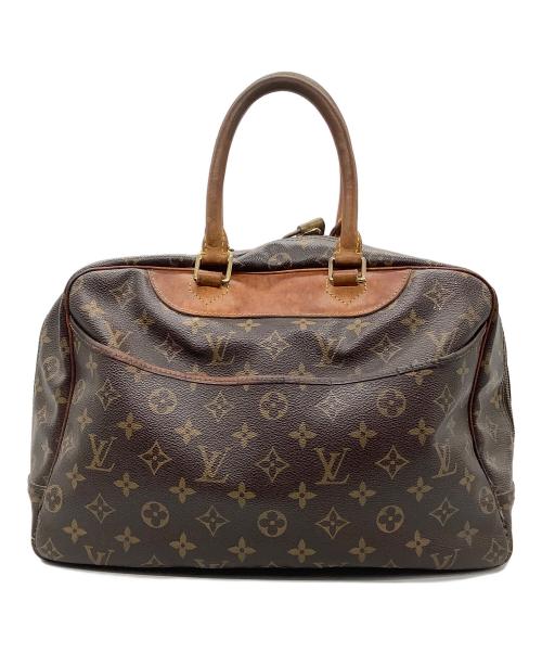 LOUIS VUITTON（ルイ ヴィトン）LOUIS VUITTON (ルイ ヴィトン) ハンドバッグ　モノグラム　ドーヴィル(ボーリングヴァニティ) ブラウンの古着・服飾アイテム