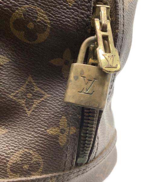 LOUIS VUITTON（ルイ ヴィトン）LOUIS VUITTON (ルイ ヴィトン) ハンドバッグ　モノグラム　ドーヴィル(ボーリングヴァニティ) ブラウンの古着・服飾アイテム