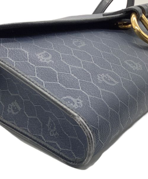 Christian Dior（クリスチャン ディオール）Christian Dior (クリスチャン ディオール) ヴィンテージショルダーバッグ ネイビーの古着・服飾アイテム