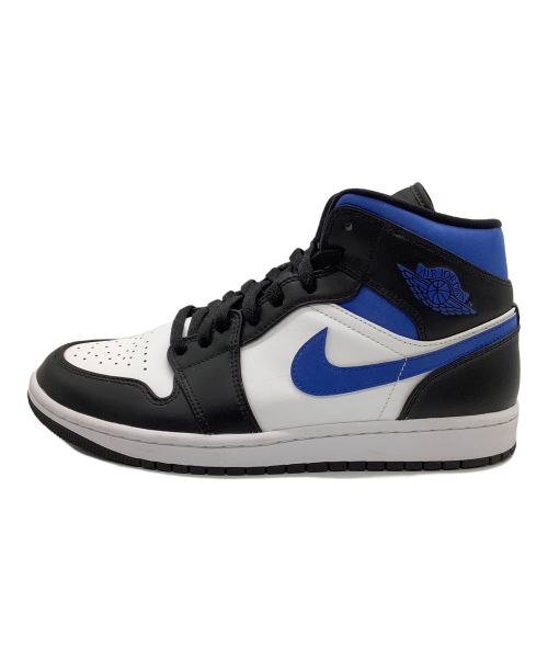 NIKE（ナイキ）NIKE (ナイキ) AIR JORDAN 1 MID ブルー×ブラック サイズ:26.5の古着・服飾アイテム