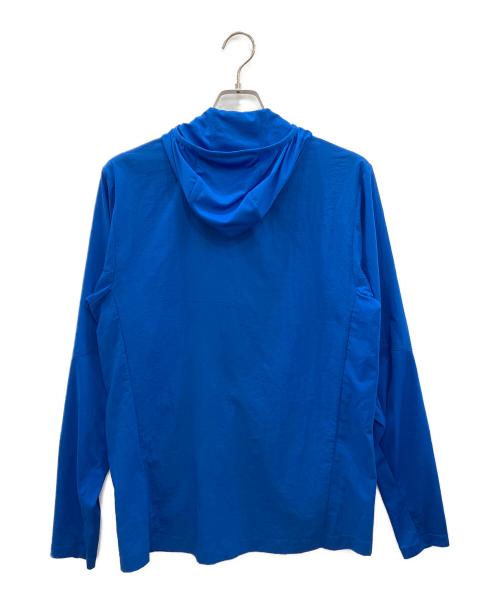 Patagonia（パタゴニア）Patagonia (パタゴニア) エアジェットプロプルオーバー ブルー サイズ:Mの古着・服飾アイテム