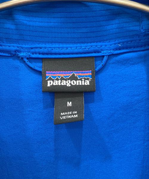 Patagonia（パタゴニア）Patagonia (パタゴニア) エアジェットプロプルオーバー ブルー サイズ:Mの古着・服飾アイテム