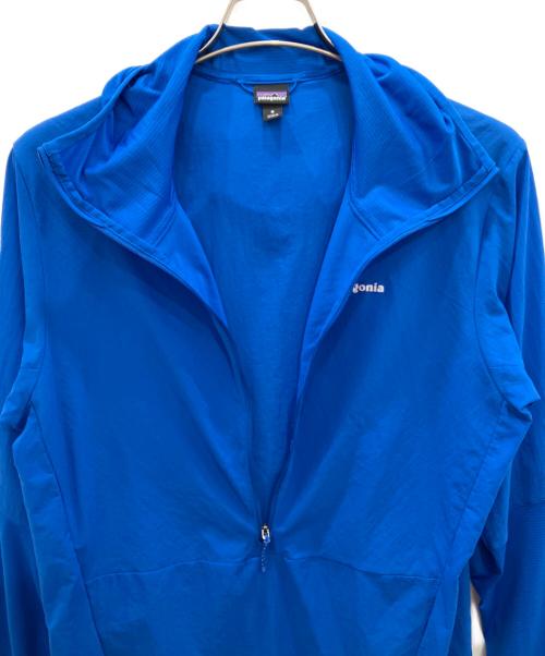 Patagonia（パタゴニア）Patagonia (パタゴニア) エアジェットプロプルオーバー ブルー サイズ:Mの古着・服飾アイテム
