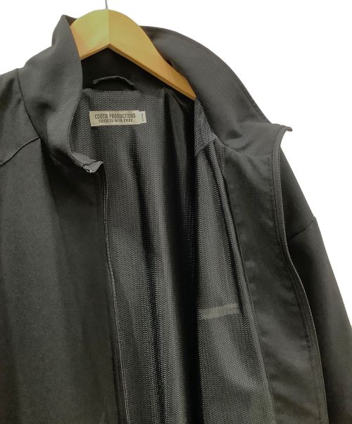 COOTIE PRODUCTIONS（クーティープロダクツ）COOTIE PRODUCTIONS (クーティープロダクツ) Polyester OX Raza Track Jacket ブラック サイズ:LARGEの古着・服飾アイテム
