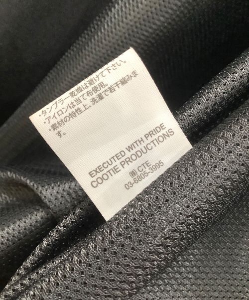 COOTIE PRODUCTIONS（クーティープロダクツ）COOTIE PRODUCTIONS (クーティープロダクツ) Polyester OX Raza Track Jacket ブラック サイズ:LARGEの古着・服飾アイテム