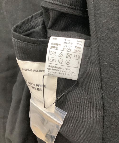 COOTIE PRODUCTIONS（クーティープロダクツ）COOTIE PRODUCTIONS (クーティープロダクツ) Wool Mossa Chester Coat ブラック サイズ:LARGEの古着・服飾アイテム