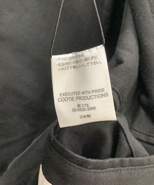 COOTIE PRODUCTIONS（クーティープロダクツ）COOTIE PRODUCTIONS (クーティープロダクツ) Wool Mossa Chester Coat ブラック サイズ:LARGEの古着・服飾アイテム