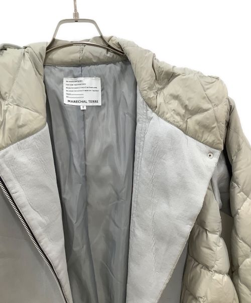 MARECHAL TERRE（マルシャルテル）MARECHAL TERRE (マルシャルテル) ダウンパーカー グレー サイズ:SIZE 2の古着・服飾アイテム