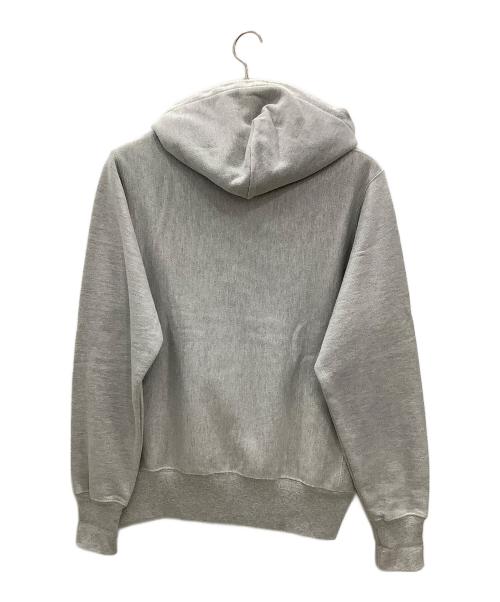 Champion REVERSE WEAVE（チャンピオン リバース ウィーブ）Champion REVERSE WEAVE (チャンピオン リバース ウィーブ) MoMA (モマ) パーカーChampion REVERSE WEAVE × MoMA ライトグレー ライトグレー サイズ:SIZE Sの古着・服飾アイテム