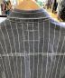 中古・古着 LEVI'S (リーバイス) SUPREME (シュプリーム) ピンストライプ トラッカー デニム ジャケット グレー サイズ:M：50000円