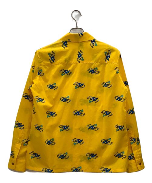 GAVIAL（ガヴィル）GAVIAL (ガヴィル) L/S ALOHA SHIRTS “YAMORI” オレンジ サイズ:Sの古着・服飾アイテム