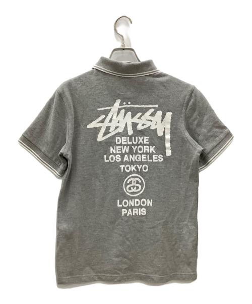 FRED PERRY（フレッドペリー）FRED PERRY (フレッドペリー) stussy (ステューシー) コラボポロシャツ グレー サイズ:Ｓの古着・服飾アイテム