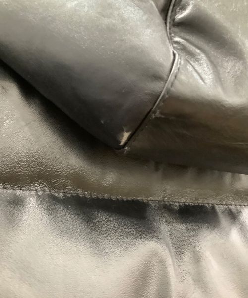 Liugoo Leathers（リューグーレザーズ）Liugoo Leathers (リューグーレザーズ) LIUGOO LEATHERS　ダウンジャケット ブラック サイズ:Lの古着・服飾アイテム