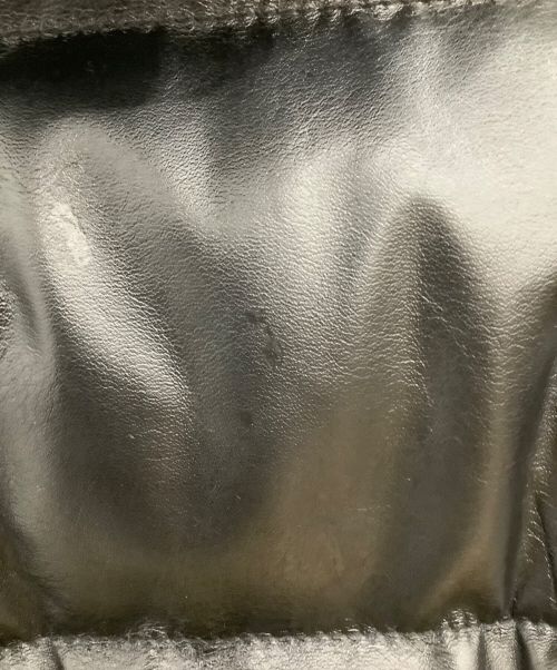Liugoo Leathers（リューグーレザーズ）Liugoo Leathers (リューグーレザーズ) LIUGOO LEATHERS　ダウンジャケット ブラック サイズ:Lの古着・服飾アイテム