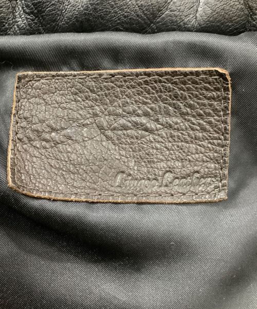 Liugoo Leathers（リューグーレザーズ）Liugoo Leathers (リューグーレザーズ) LIUGOO LEATHERS　ダウンジャケット ブラック サイズ:Lの古着・服飾アイテム