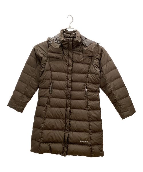 mont-bell（モンベル）mont-bell (モンベル) mont-bell　トラベルダウンダウンコート ブラウン サイズ:Sの古着・服飾アイテム