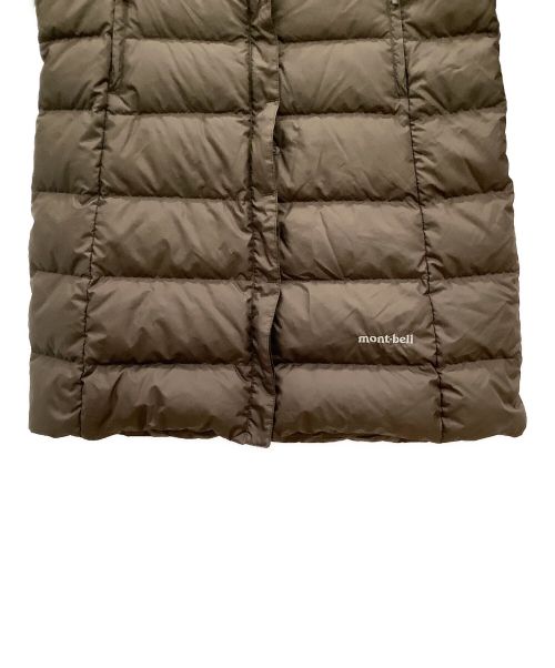 mont-bell（モンベル）mont-bell (モンベル) mont-bell　トラベルダウンダウンコート ブラウン サイズ:Sの古着・服飾アイテム
