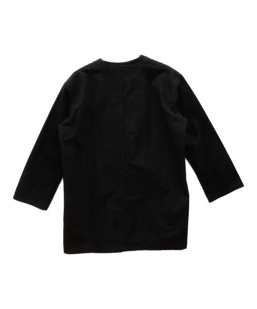 MSH（エムエスエイチ）MSH (エムエスエイチ) 作務衣ジャケット ブラック サイズ:Mの古着・服飾アイテム