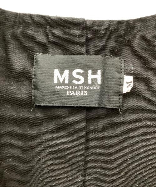 MSH（エムエスエイチ）MSH (エムエスエイチ) 作務衣ジャケット ブラック サイズ:Mの古着・服飾アイテム