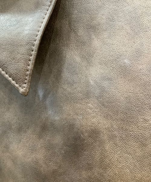 Snidel（スナイデル）Snidel (スナイデル) Snidel　フェイクレザーブルゾン ダークブラウン サイズ:Sの古着・服飾アイテム