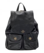 COACHコーチ）の古着「COACH　リュック」｜ブラック