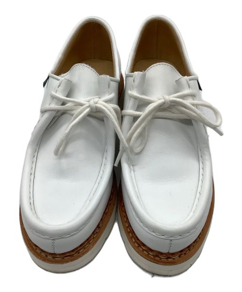 PARABOOT（パラブーツ）PARABOOT (パラブーツ) PARABOOT　ローファー ホワイト サイズ:4の古着・服飾アイテム