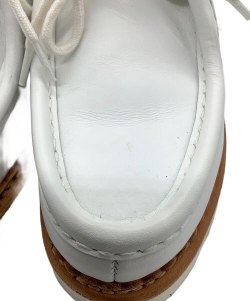 PARABOOT（パラブーツ）PARABOOT (パラブーツ) PARABOOT　ローファー ホワイト サイズ:4の古着・服飾アイテム