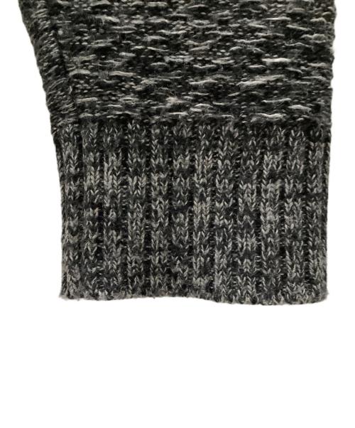 soerte（ソエルテ）soerte (ソエルテ) soerte　ハーフジップジャガードニット ブラック サイズ:1の古着・服飾アイテム