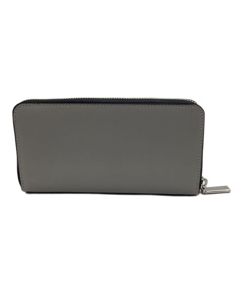 Kate Spade（ケイトスペード）Kate Spade (ケイトスペード) 長財布 グレー×ホワイトの古着・服飾アイテム