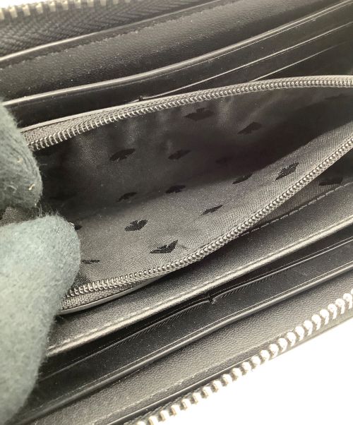 Kate Spade（ケイトスペード）Kate Spade (ケイトスペード) 長財布 グレー×ホワイトの古着・服飾アイテム
