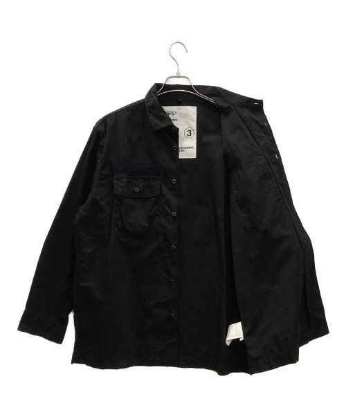 WTAPS（ダブルタップス）WTAPS (ダブルタップス) CBW/LS/COTTON.POPLIN ブラック サイズ:Lの古着・服飾アイテム