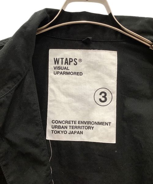 WTAPS（ダブルタップス）WTAPS (ダブルタップス) CBW/LS/COTTON.POPLIN ブラック サイズ:Lの古着・服飾アイテム