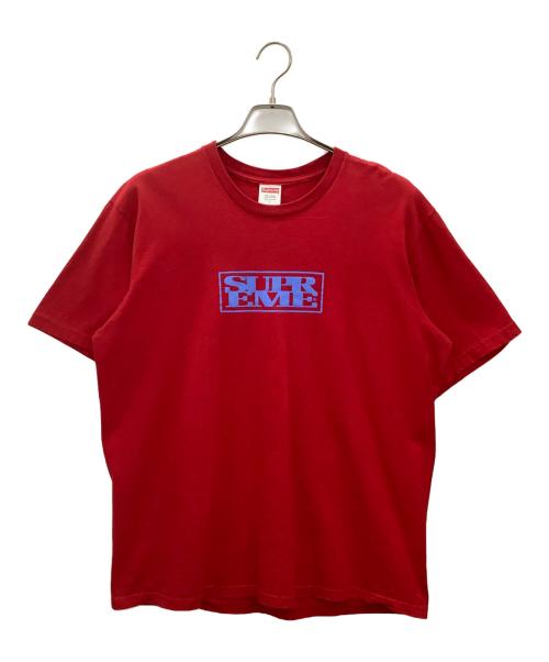 SUPREME（シュプリーム）SUPREME (シュプリーム) コネクトTシャツ レッド サイズ:Lの古着・服飾アイテム