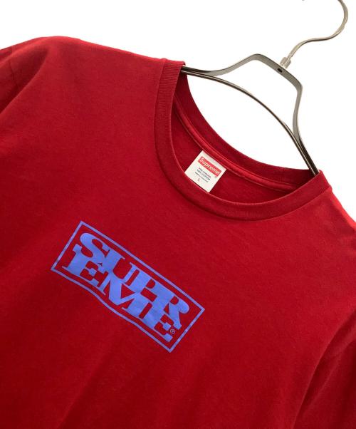 SUPREME（シュプリーム）SUPREME (シュプリーム) コネクトTシャツ レッド サイズ:Lの古着・服飾アイテム
