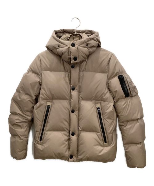 nano・universe（ナノ・ユニバース）nano・universe (ナノ・ユニバース) ダウンジャケット ベージュ サイズ:Sの古着・服飾アイテム