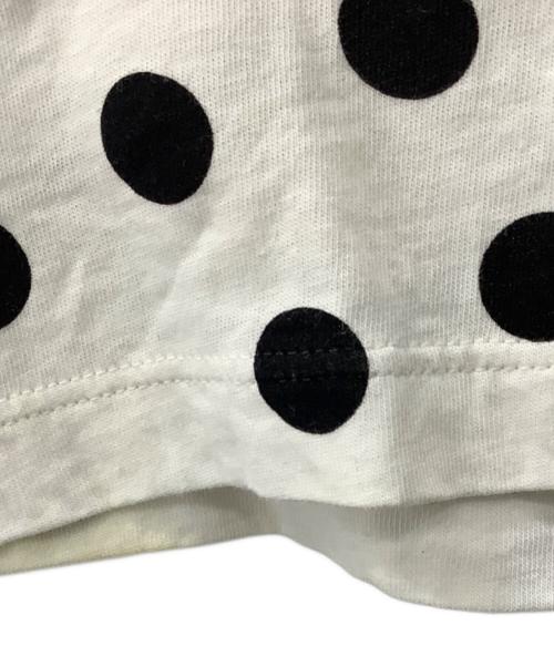 GUCCI（グッチ）GUCCI (グッチ) GUCCI　ポルカドットプリントTシャツ ネイビー サイズ:XSの古着・服飾アイテム