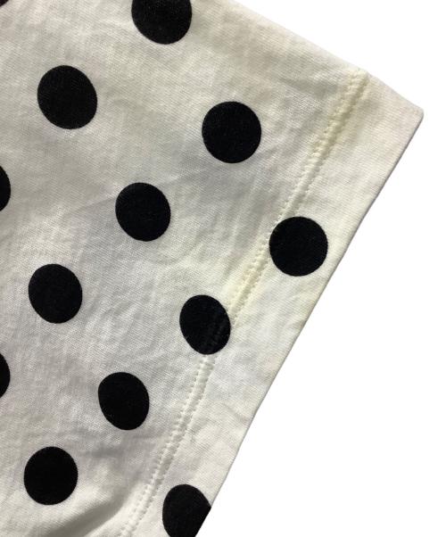 GUCCI（グッチ）GUCCI (グッチ) GUCCI　ポルカドットプリントTシャツ ネイビー サイズ:XSの古着・服飾アイテム